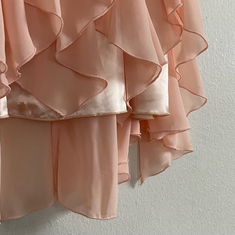 pink dress with lace - Picture 7 of 7